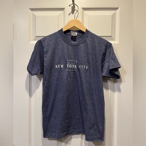 NYC Graphic Tee - Navy Heather